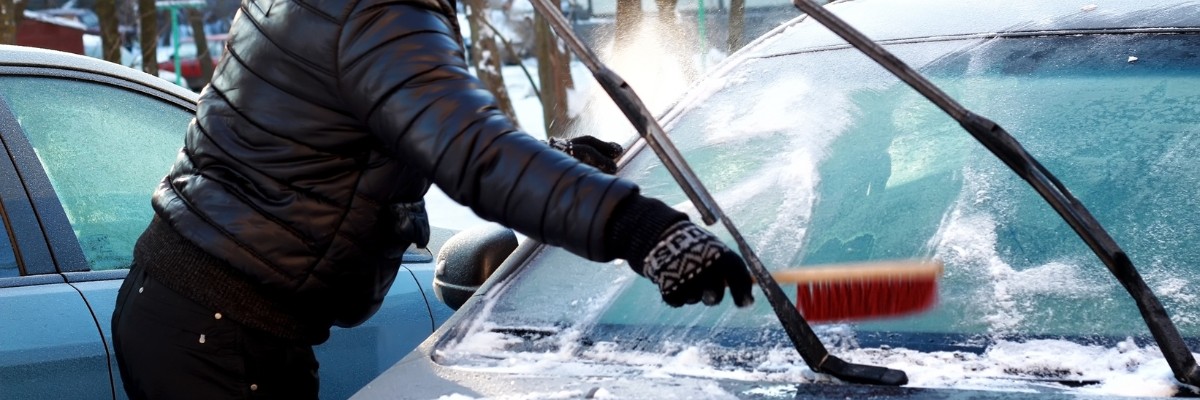 Why You Should Clean Snow and Ice Off Your Vehicle